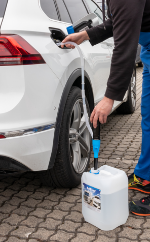 Elektronisk pumpe til væske 5-20 ltr dunke