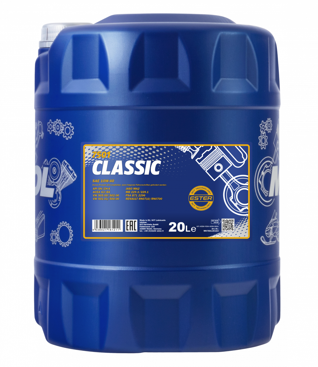 MANNOL Classic 10W-40 7501