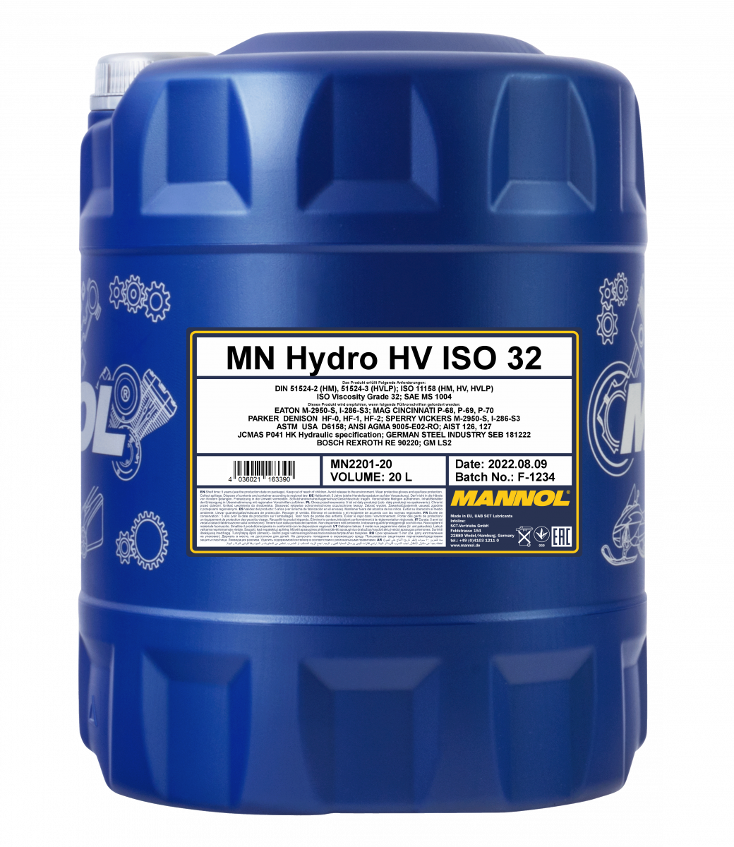 MANNOL Hydro HV ISO 32 2201