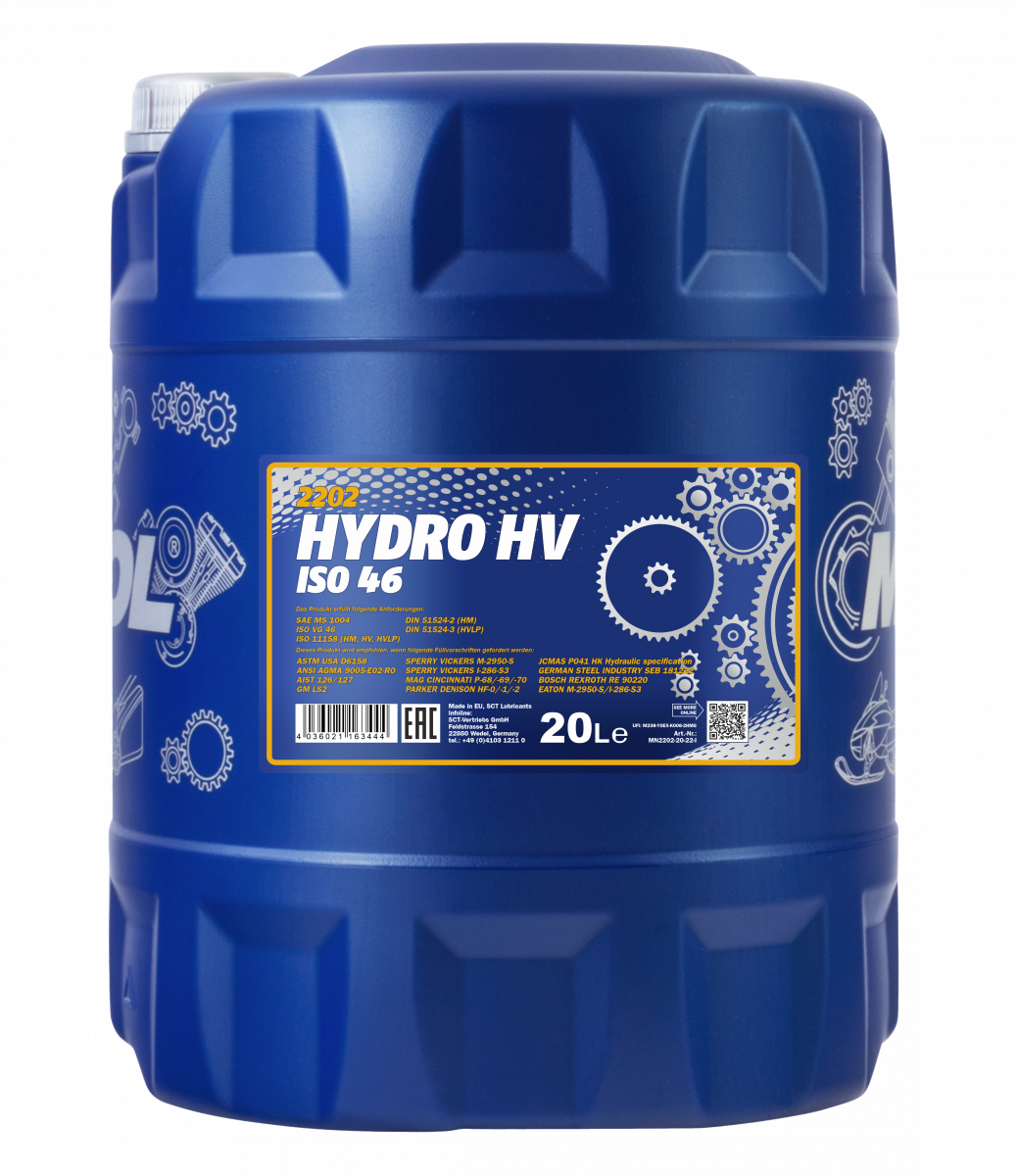 MANNOL Hydro HV ISO 46 2202