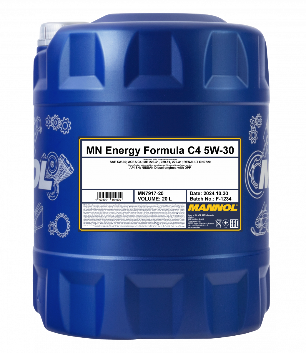 Mannol Energy Formula C4 5W-30