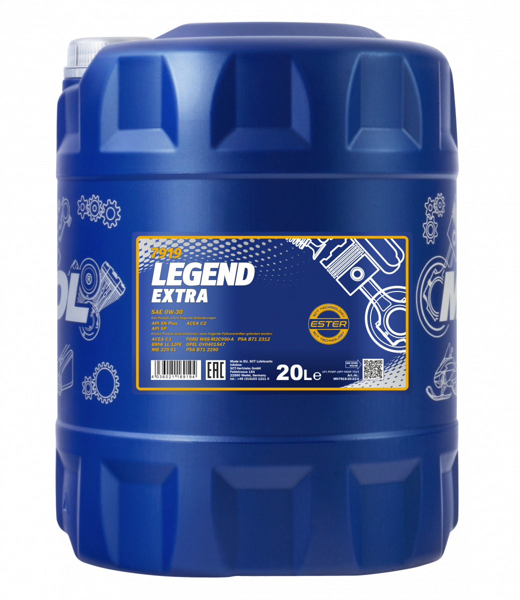 Mannol 7919 Extra 0W-30 C2